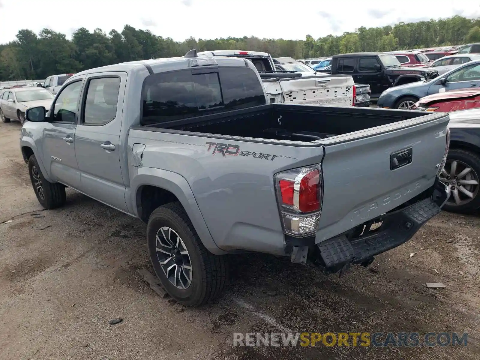 3 Photograph of a damaged car 3TMAZ5CN4LM127625 TOYOTA TACOMA 2020