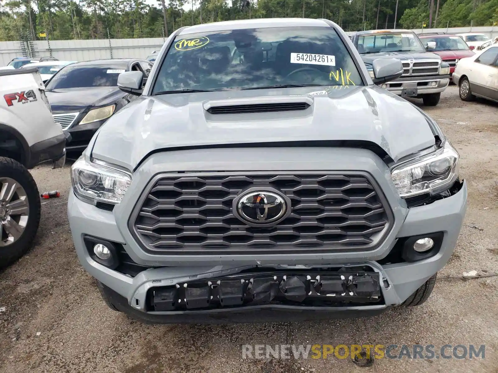 9 Photograph of a damaged car 3TMAZ5CN4LM127625 TOYOTA TACOMA 2020