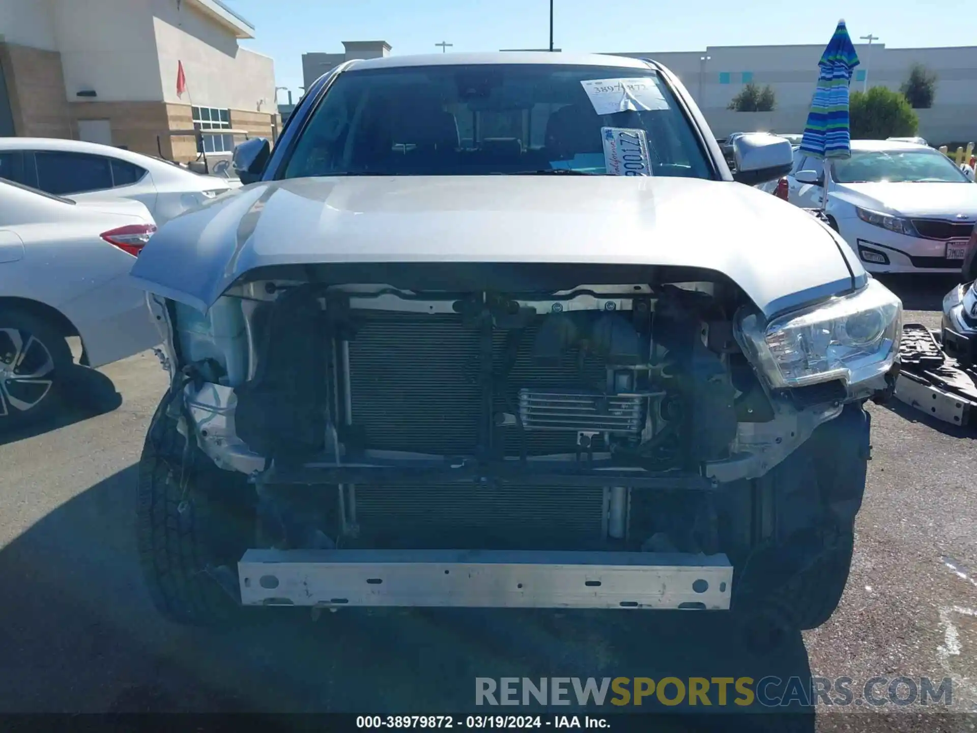 13 Photograph of a damaged car 3TMAZ5CN4LM128810 TOYOTA TACOMA 2020