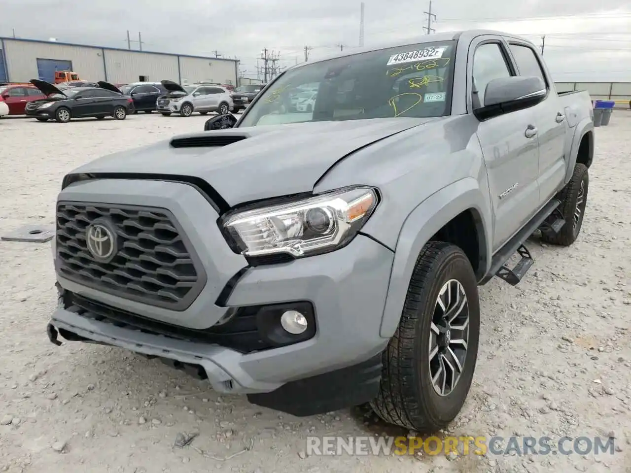 2 Photograph of a damaged car 3TMAZ5CN4LM129827 TOYOTA TACOMA 2020