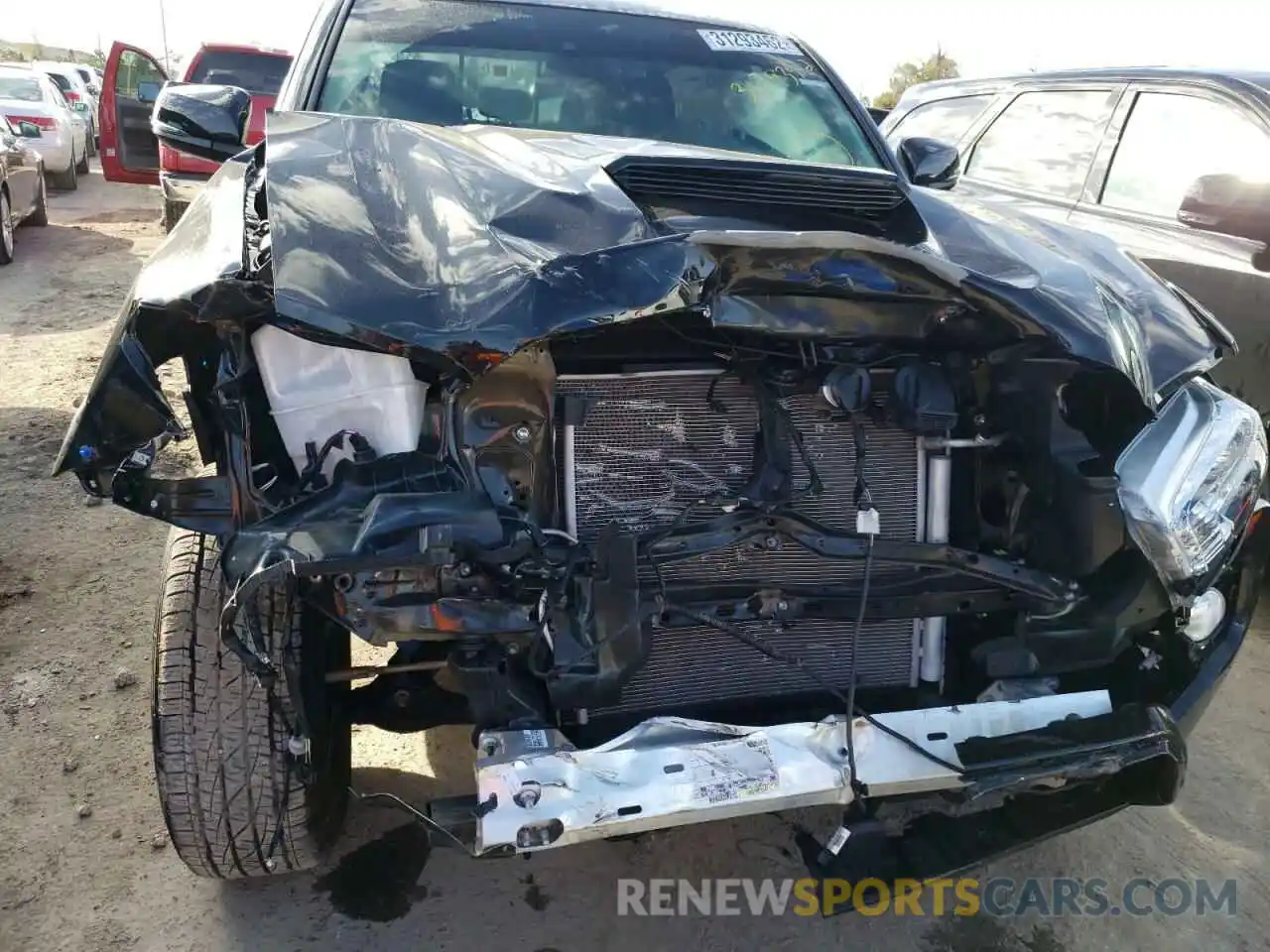 9 Photograph of a damaged car 3TMAZ5CN4LM136115 TOYOTA TACOMA 2020