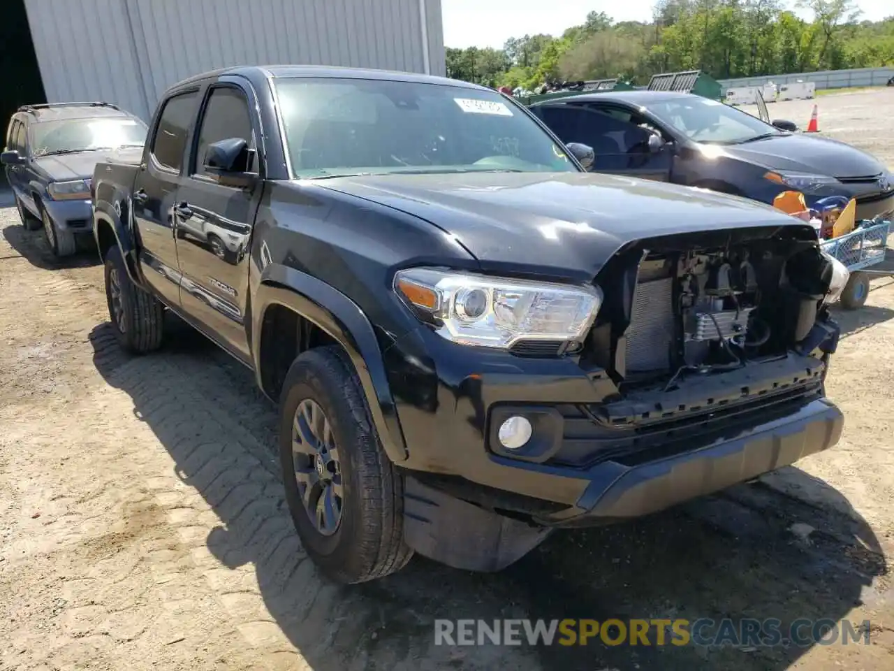 1 Photograph of a damaged car 3TMAZ5CN5LM116536 TOYOTA TACOMA 2020