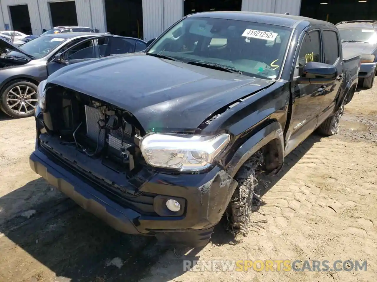 2 Photograph of a damaged car 3TMAZ5CN5LM116536 TOYOTA TACOMA 2020