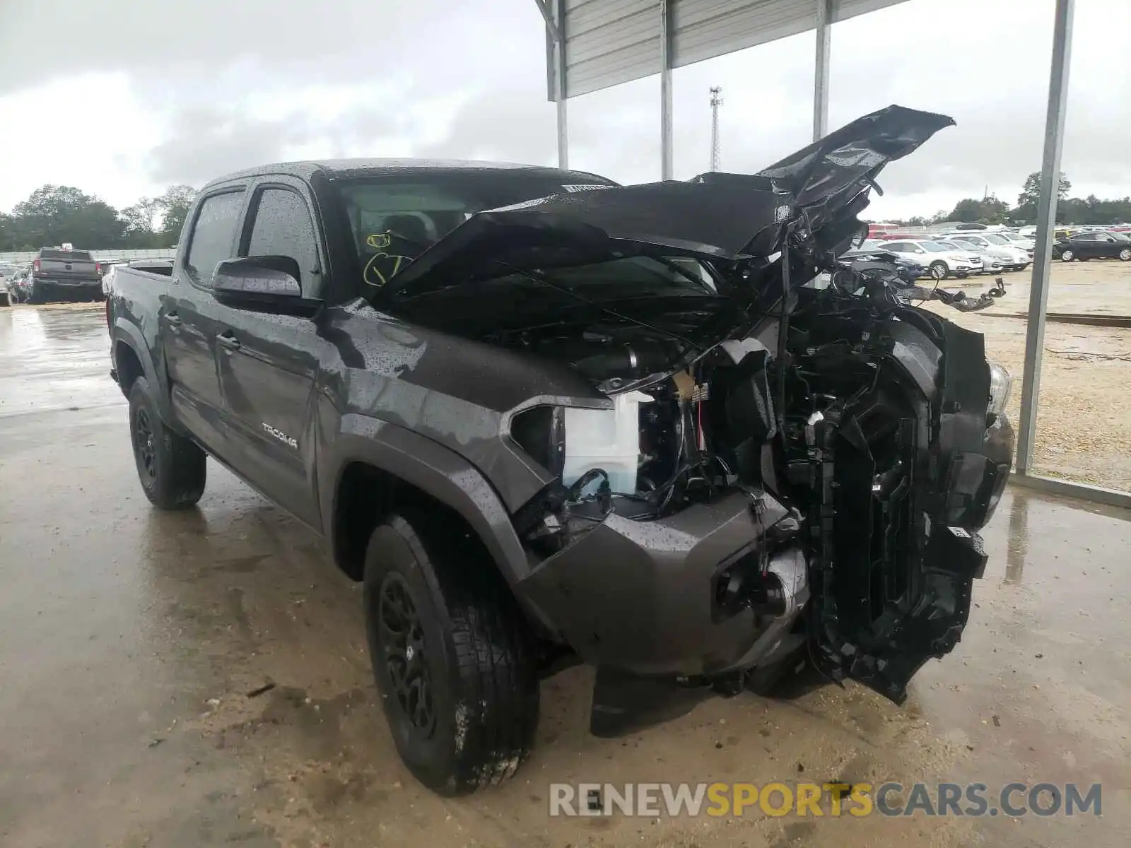 1 Photograph of a damaged car 3TMAZ5CN5LM117069 TOYOTA TACOMA 2020