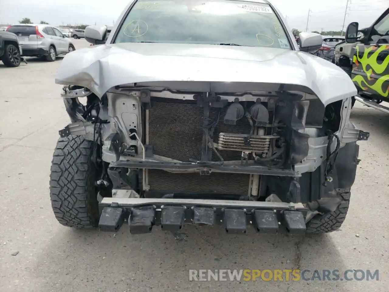 7 Photograph of a damaged car 3TMAZ5CN5LM119226 TOYOTA TACOMA 2020