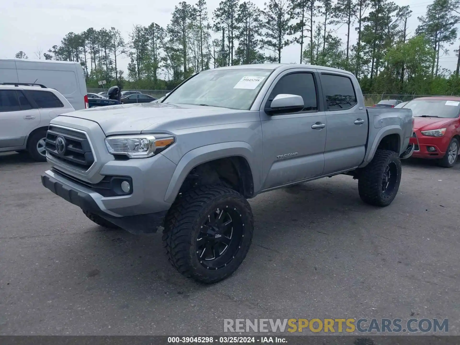 2 Photograph of a damaged car 3TMAZ5CN5LM130517 TOYOTA TACOMA 2020