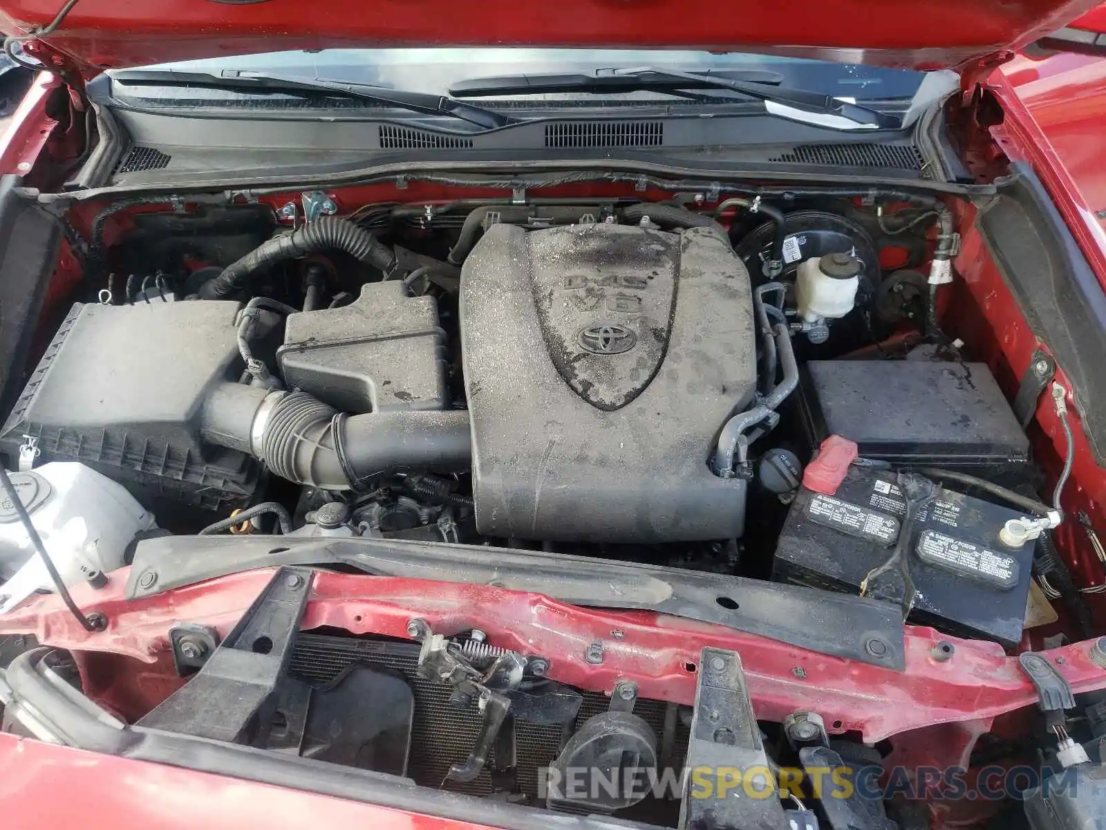 7 Photograph of a damaged car 3TMAZ5CN5LM135216 TOYOTA TACOMA 2020