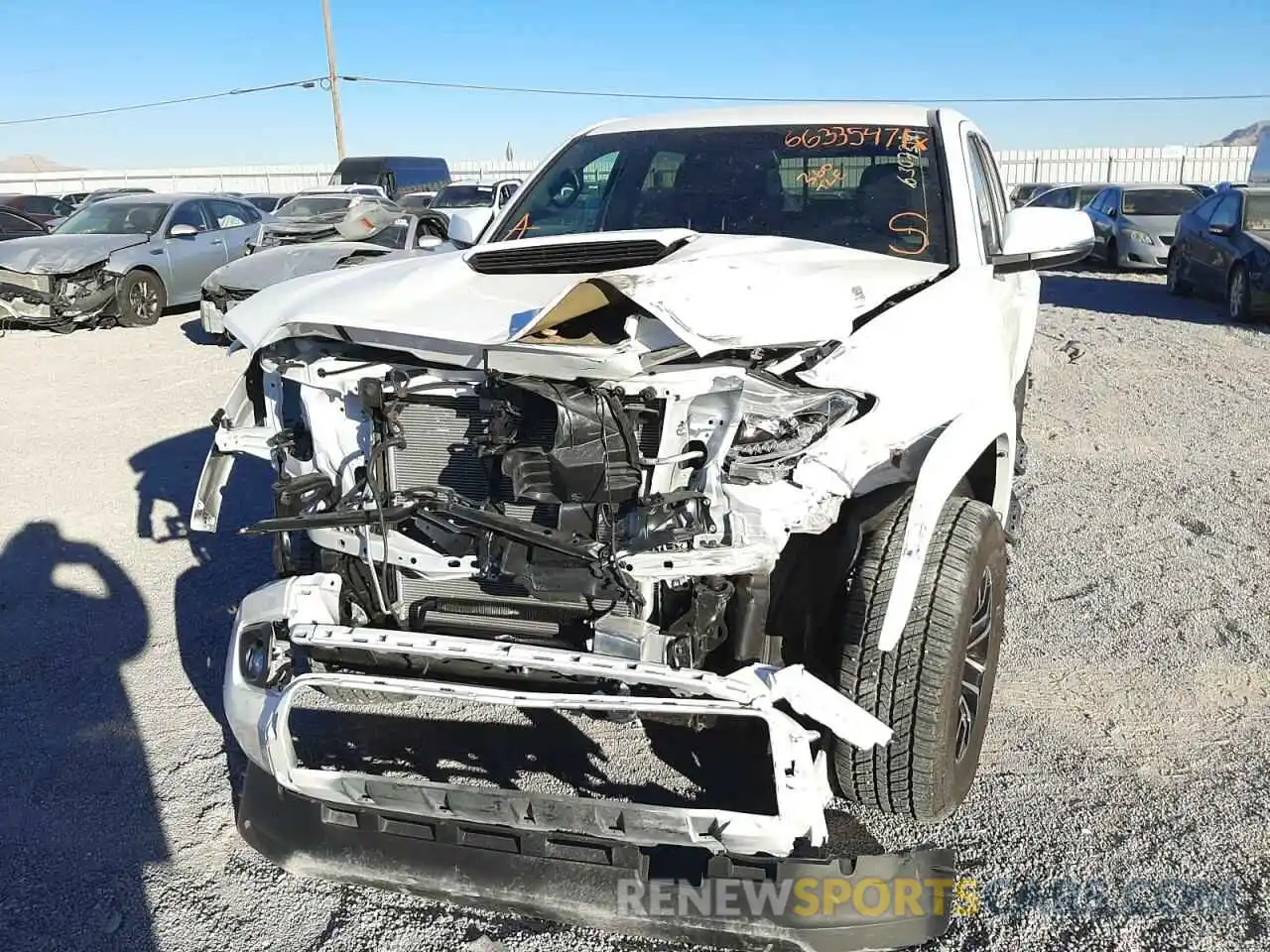 9 Photograph of a damaged car 3TMAZ5CN5LM137158 TOYOTA TACOMA 2020