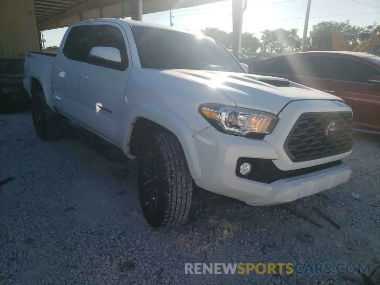 1 Photograph of a damaged car 3TMAZ5CN5LM139525 TOYOTA TACOMA 2020