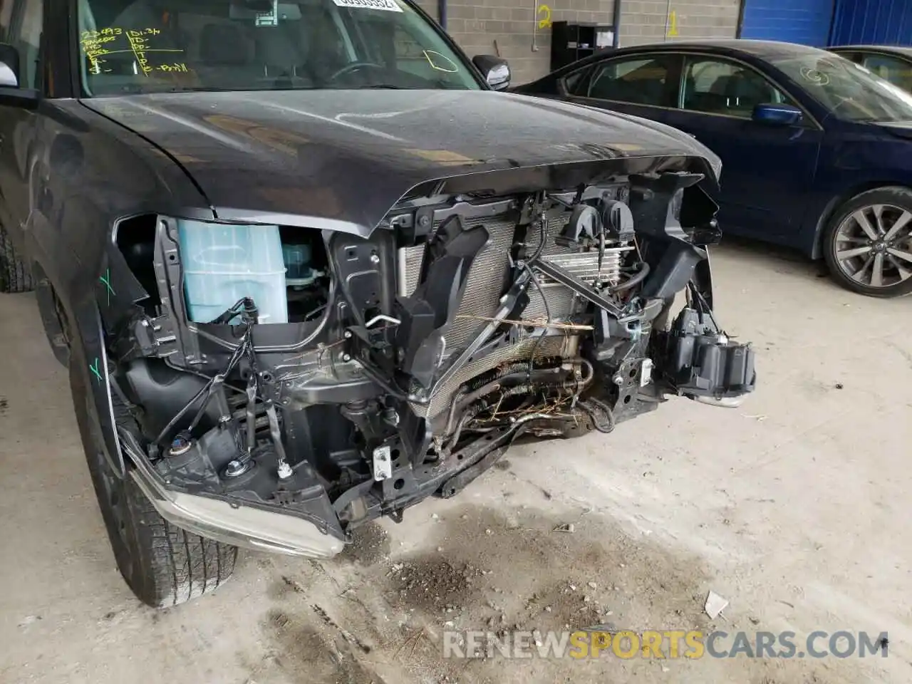 9 Photograph of a damaged car 3TMAZ5CN6LM120434 TOYOTA TACOMA 2020