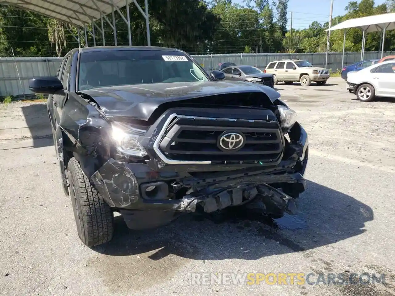 9 Photograph of a damaged car 3TMAZ5CN6LM124273 TOYOTA TACOMA 2020