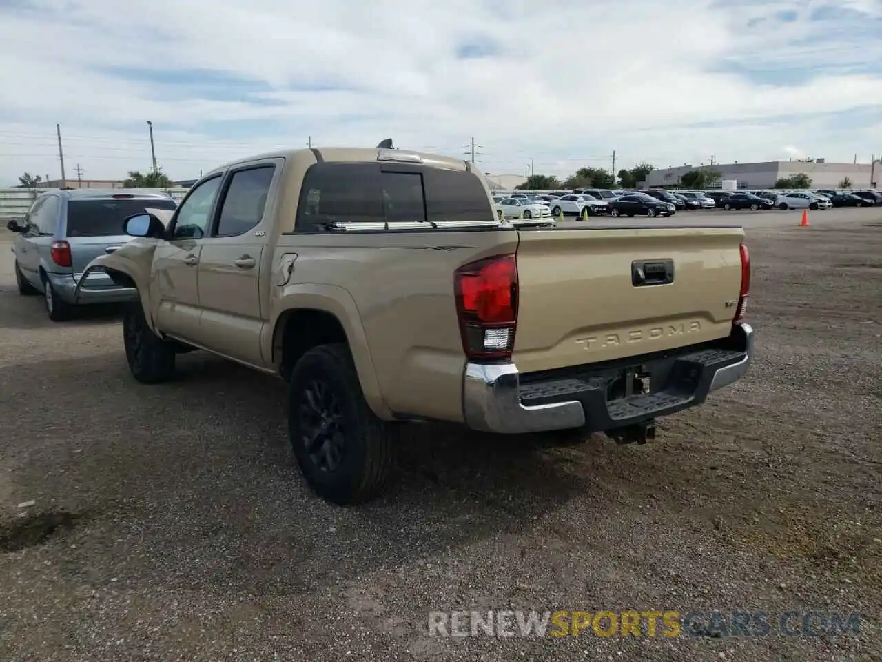 3 Photograph of a damaged car 3TMAZ5CN6LM125083 TOYOTA TACOMA 2020