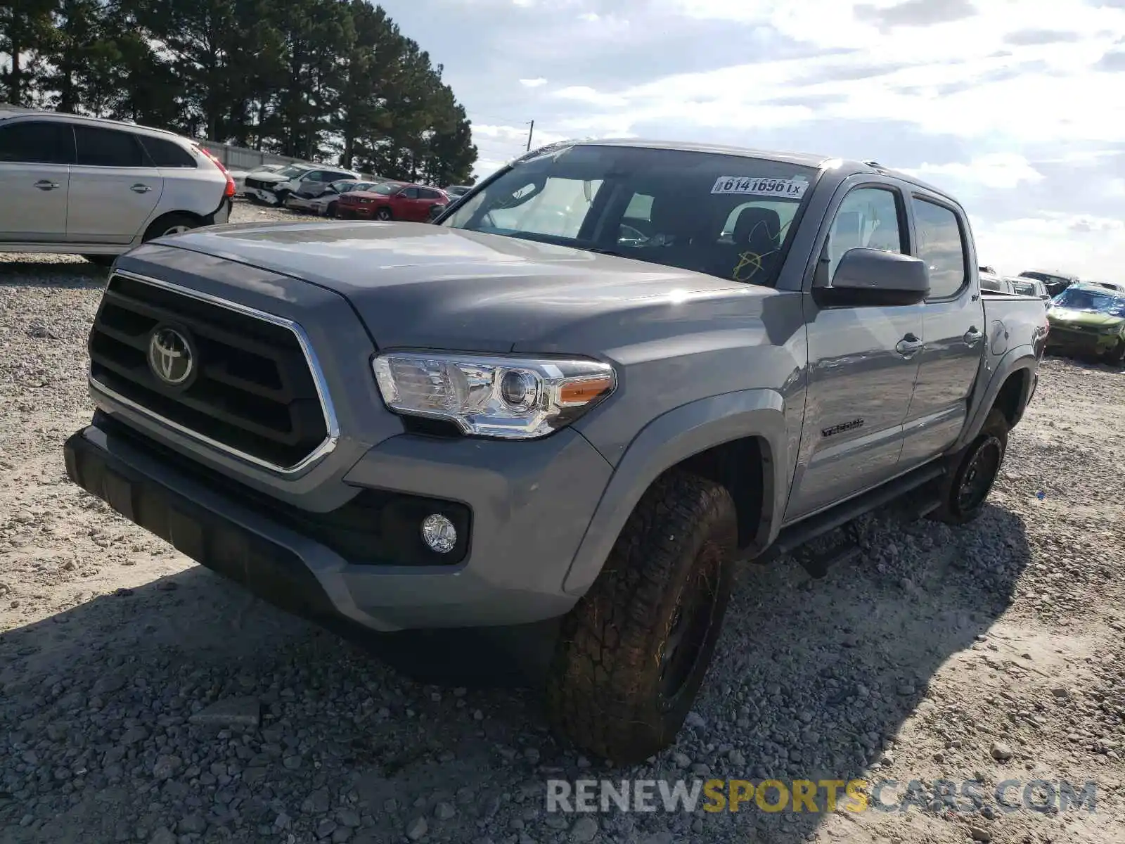 2 Photograph of a damaged car 3TMAZ5CN6LM126010 TOYOTA TACOMA 2020