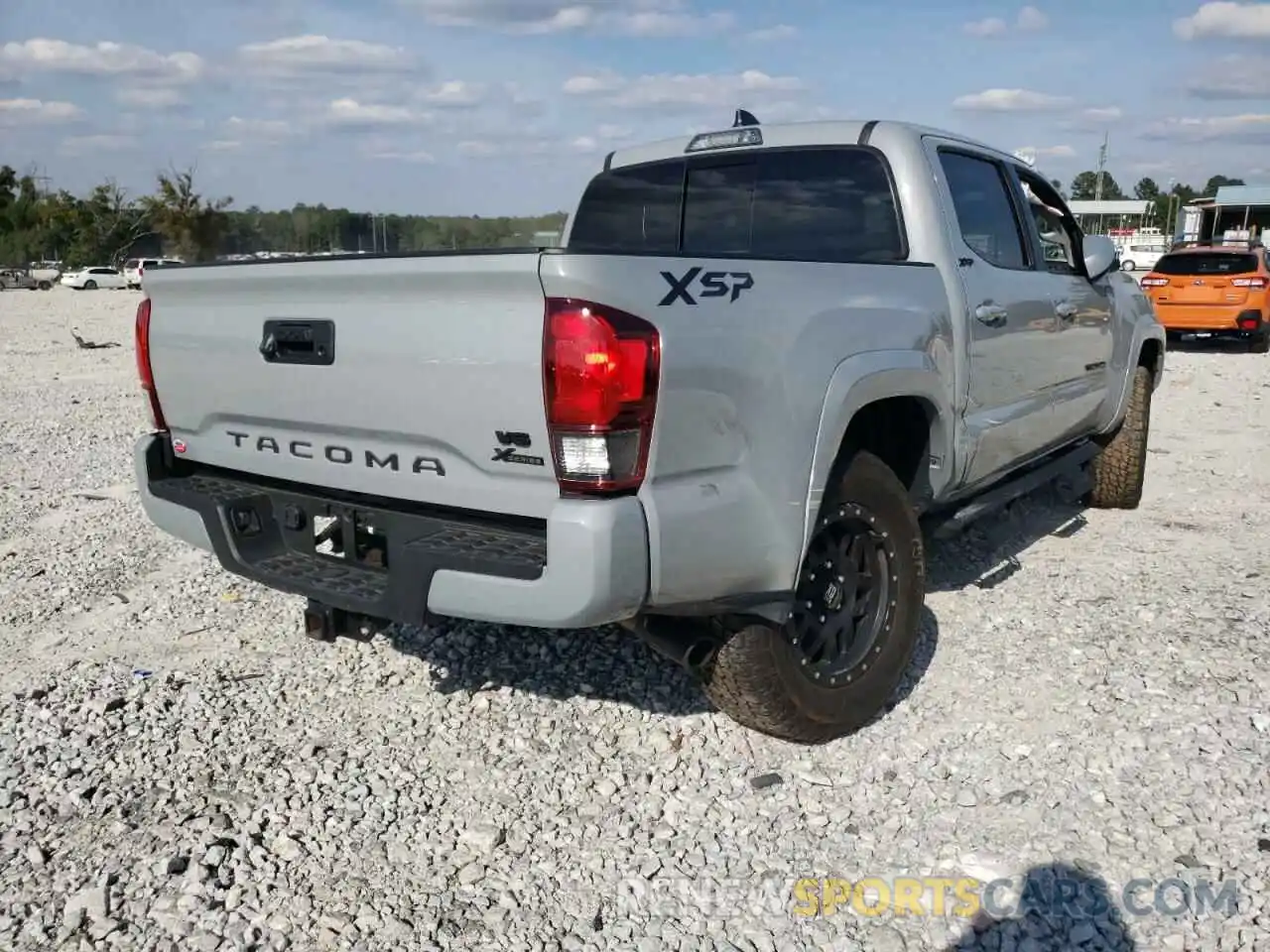 4 Photograph of a damaged car 3TMAZ5CN6LM126010 TOYOTA TACOMA 2020