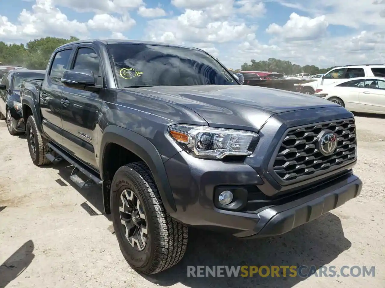 1 Photograph of a damaged car 3TMAZ5CN6LM129070 TOYOTA TACOMA 2020