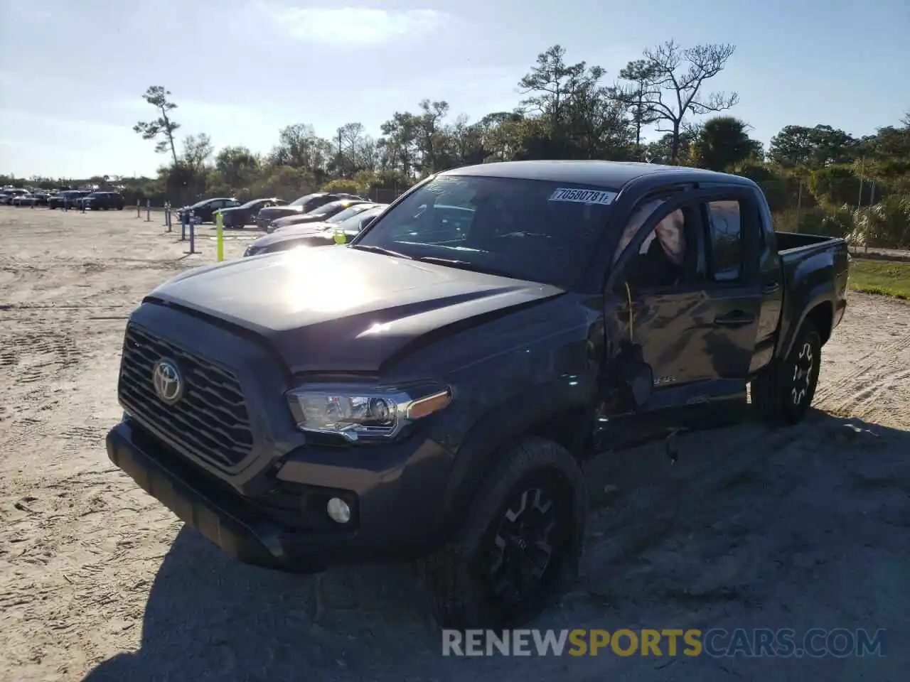 9 Photograph of a damaged car 3TMAZ5CN6LM129523 TOYOTA TACOMA 2020