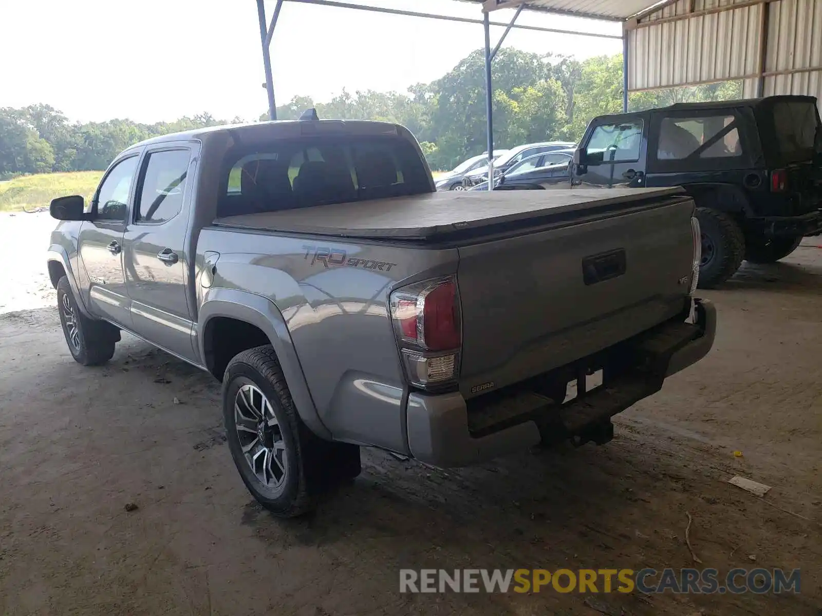 3 Photograph of a damaged car 3TMAZ5CN6LM129652 TOYOTA TACOMA 2020