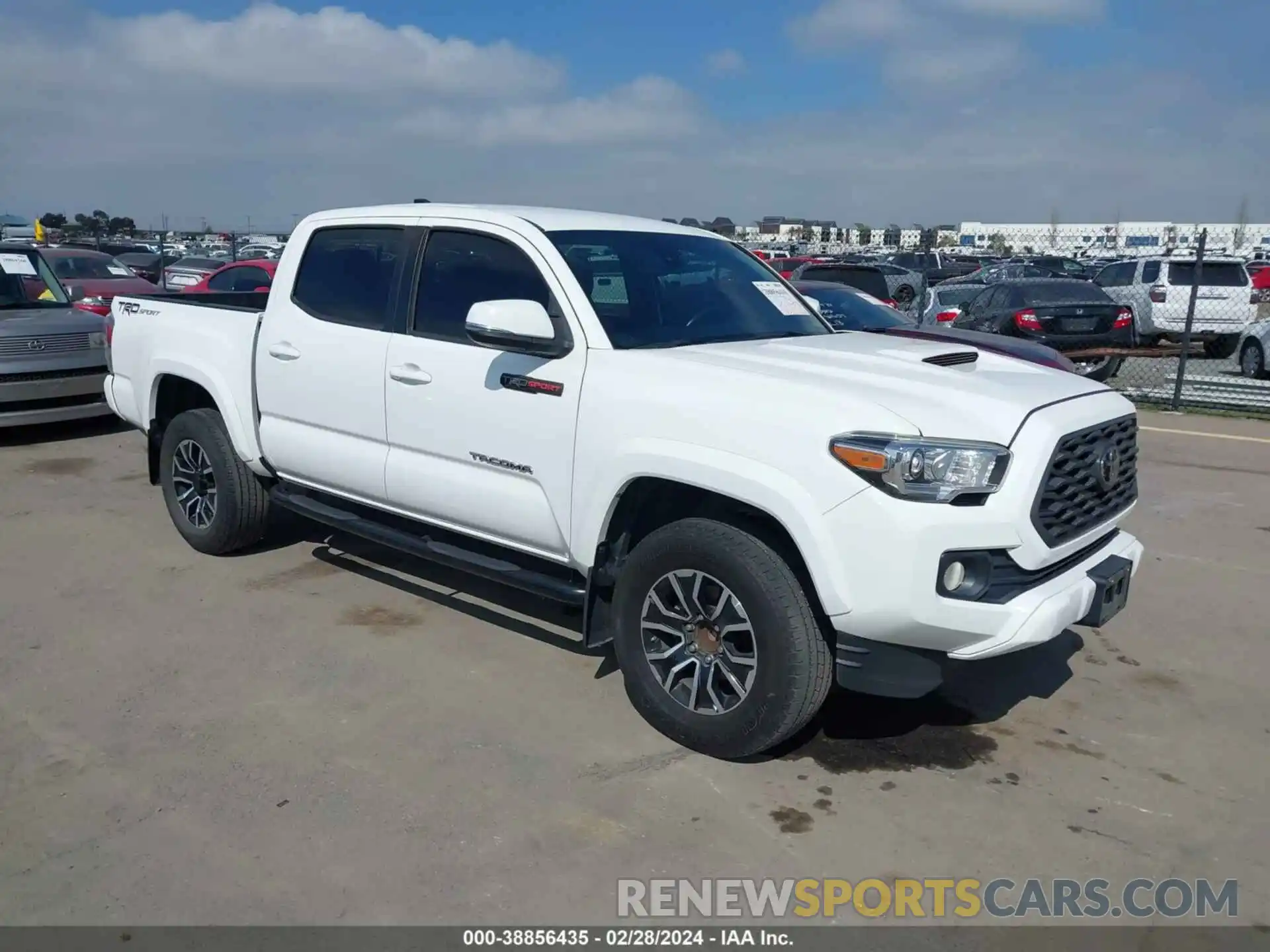 1 Photograph of a damaged car 3TMAZ5CN6LM131210 TOYOTA TACOMA 2020