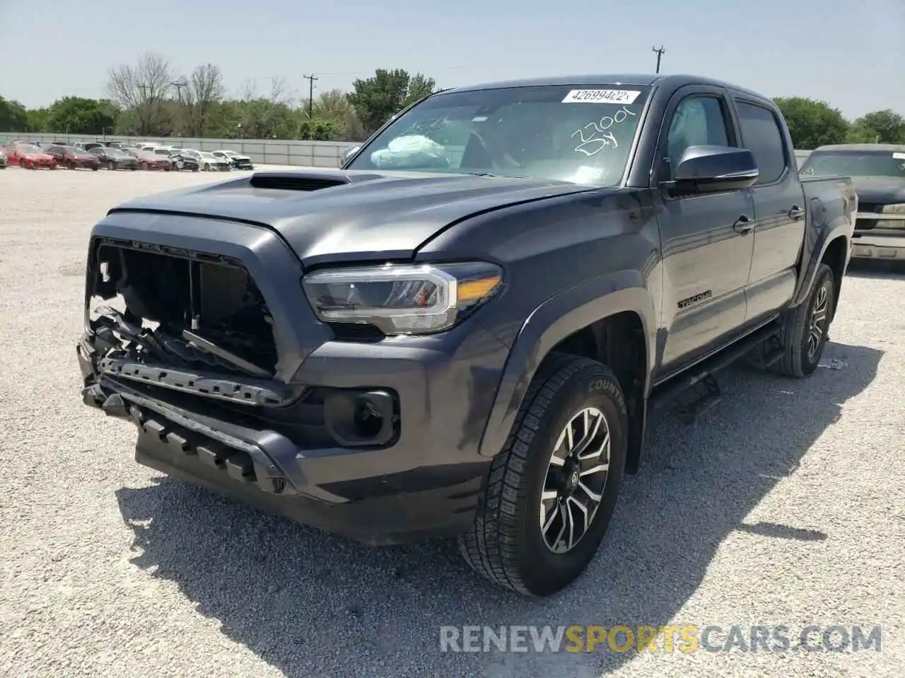 2 Photograph of a damaged car 3TMAZ5CN6LM135550 TOYOTA TACOMA 2020