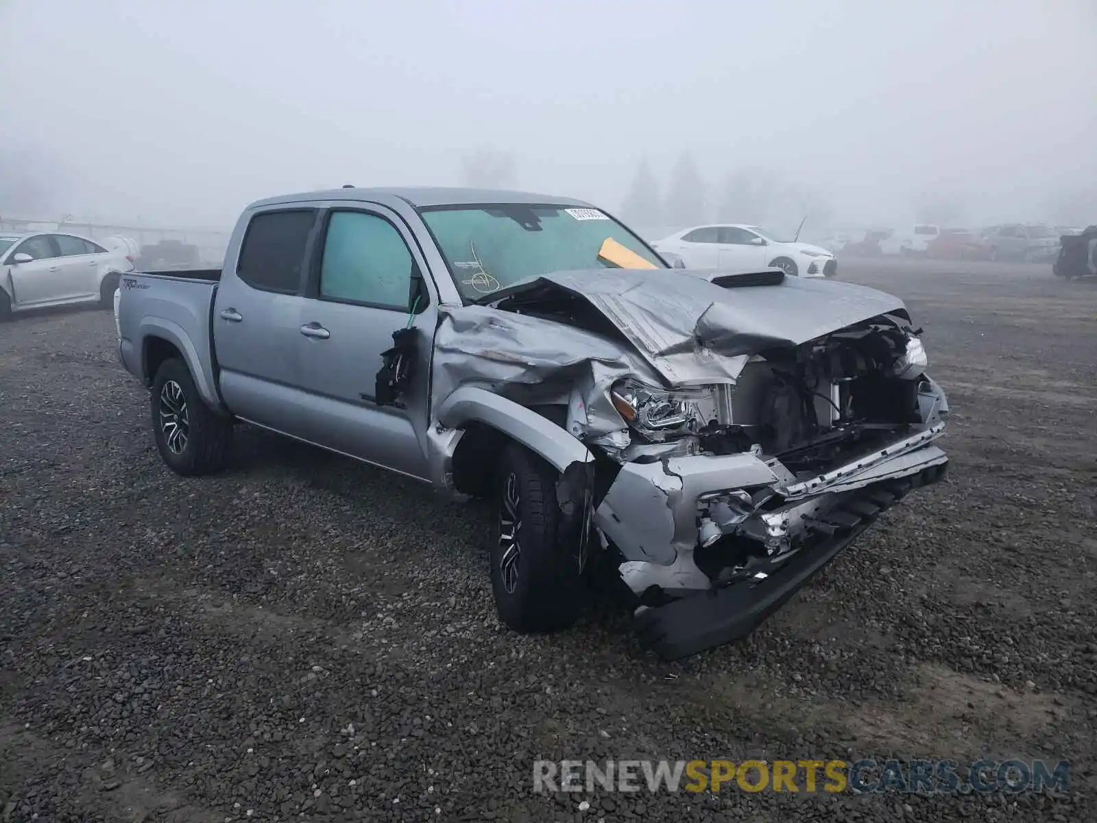 1 Photograph of a damaged car 3TMAZ5CN6LM139856 TOYOTA TACOMA 2020