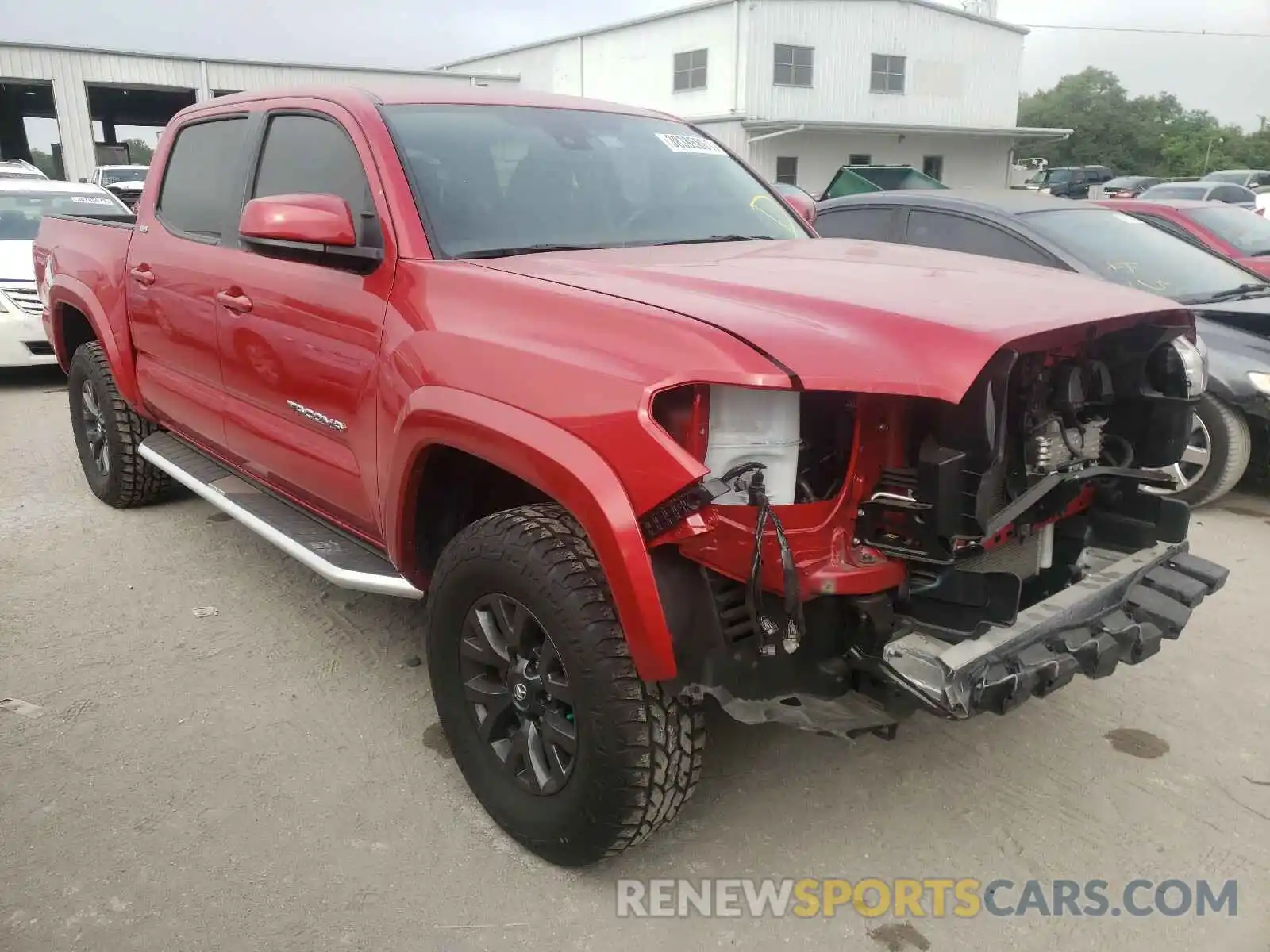 1 Photograph of a damaged car 3TMAZ5CN7LM115825 TOYOTA TACOMA 2020