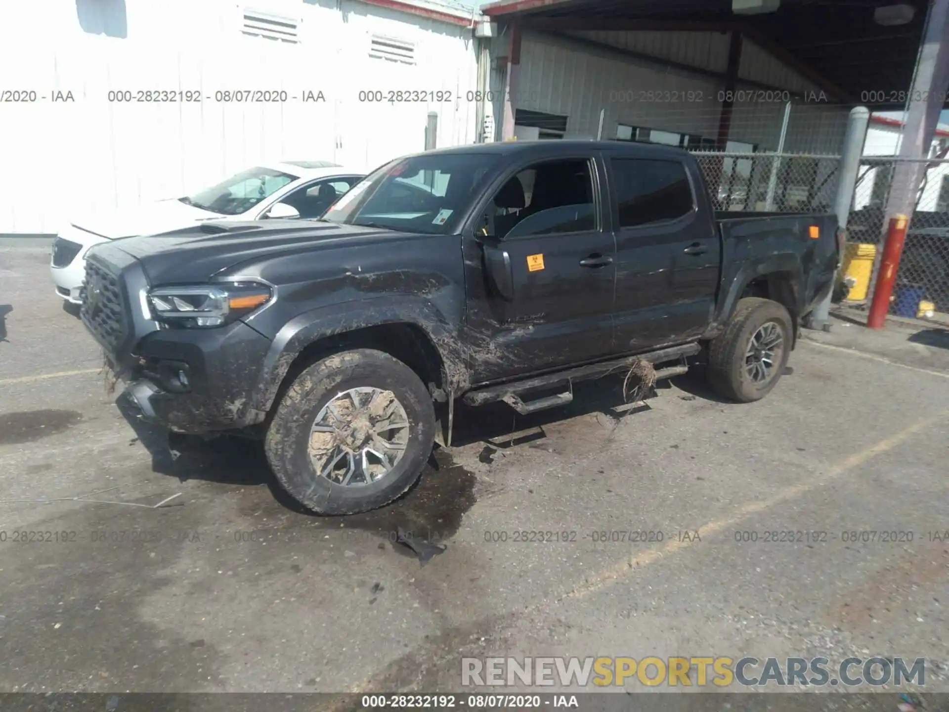 2 Photograph of a damaged car 3TMAZ5CN7LM118319 TOYOTA TACOMA 2020