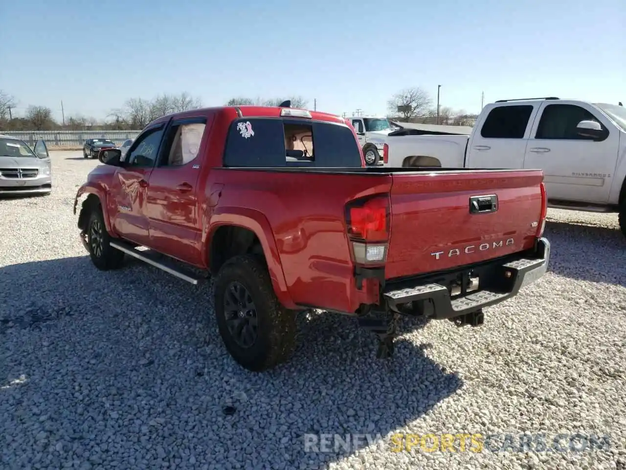 3 Photograph of a damaged car 3TMAZ5CN7LM120667 TOYOTA TACOMA 2020