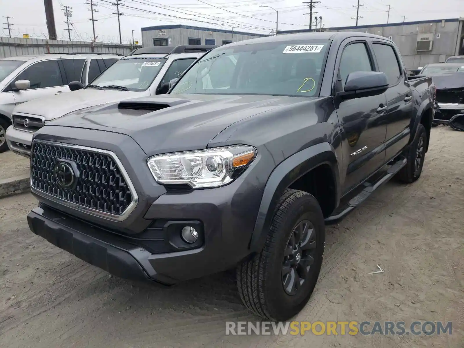 2 Photograph of a damaged car 3TMAZ5CN7LM121737 TOYOTA TACOMA 2020