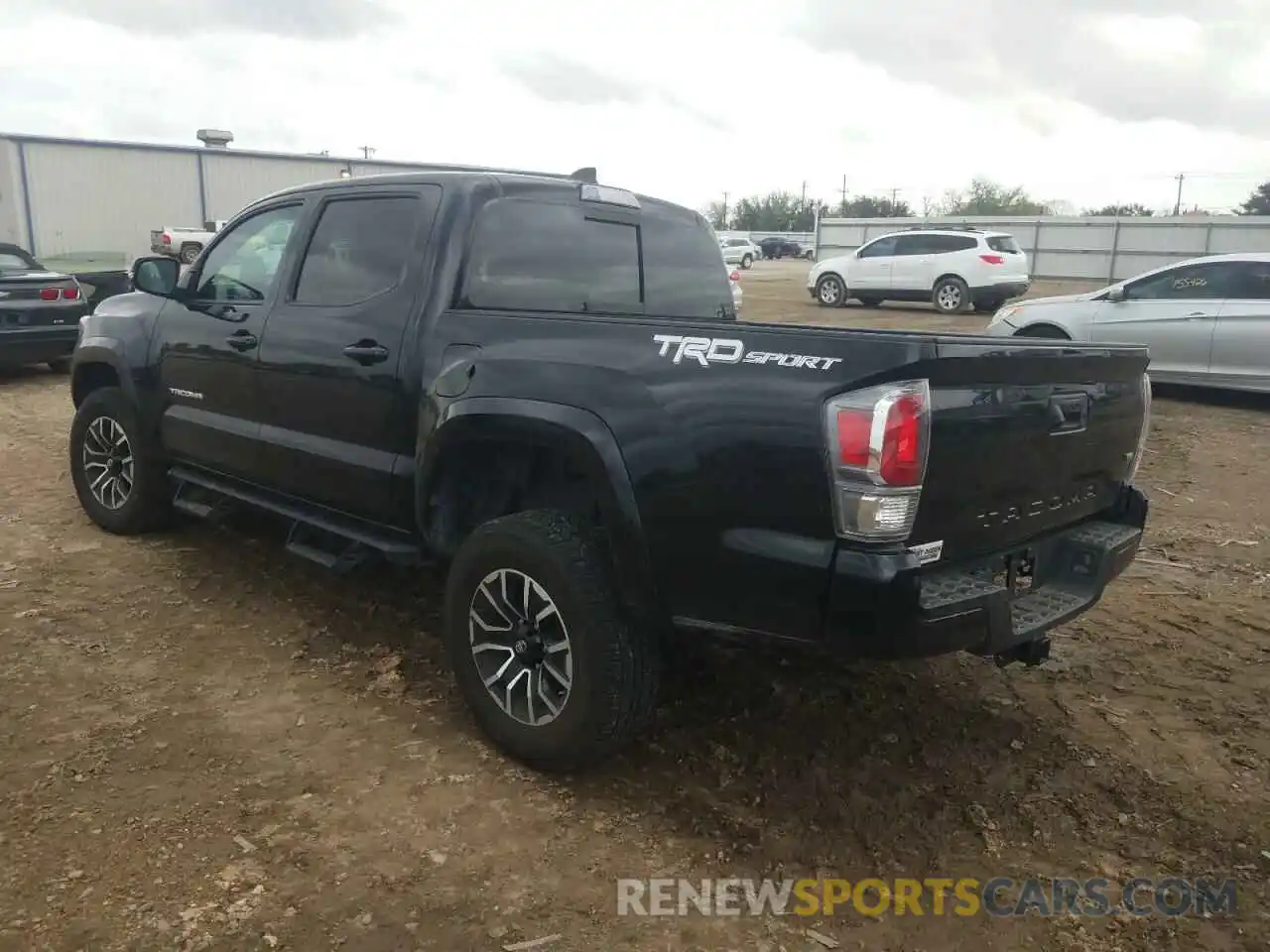 3 Photograph of a damaged car 3TMAZ5CN7LM123388 TOYOTA TACOMA 2020