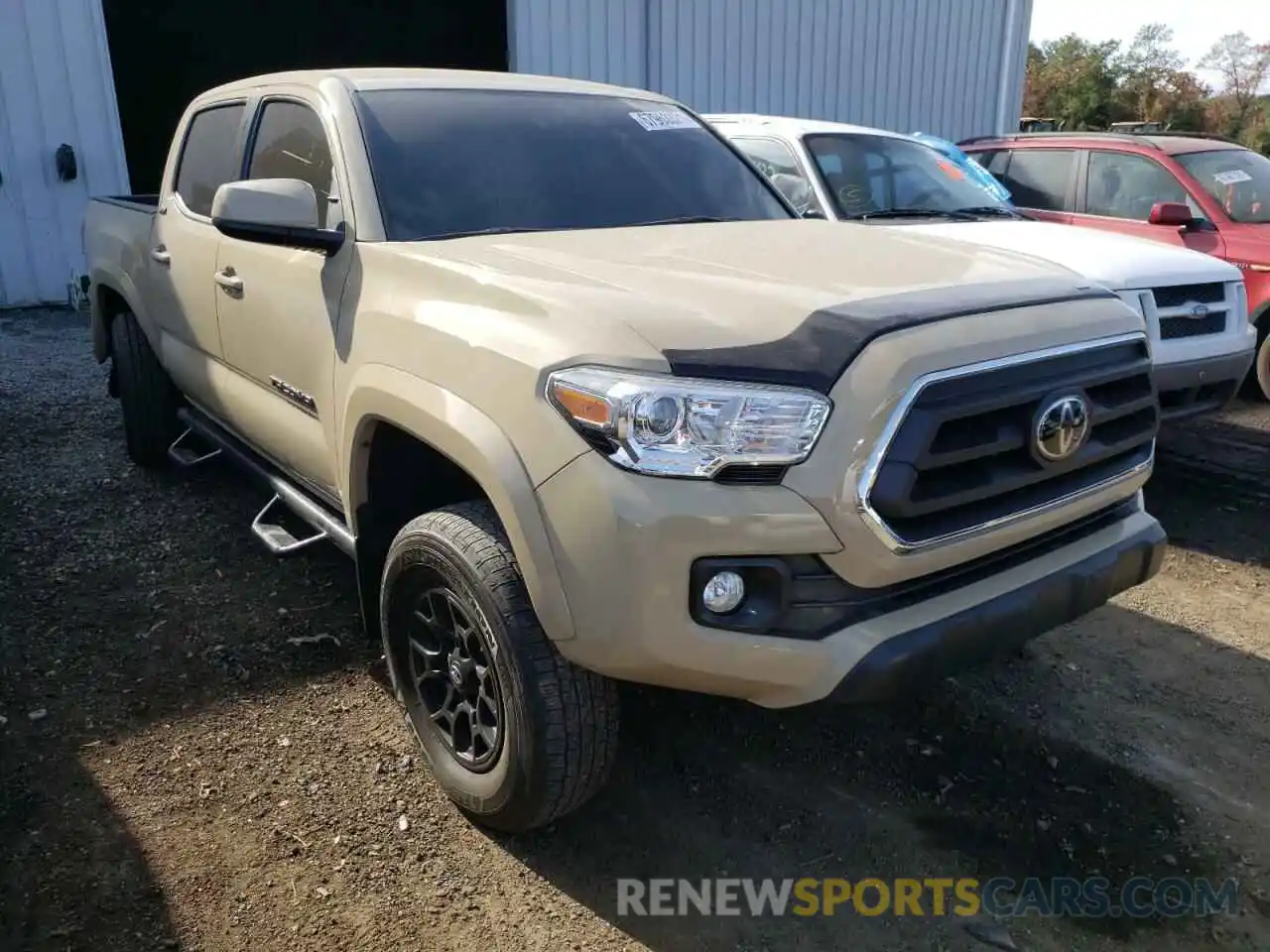 1 Photograph of a damaged car 3TMAZ5CN7LM124881 TOYOTA TACOMA 2020