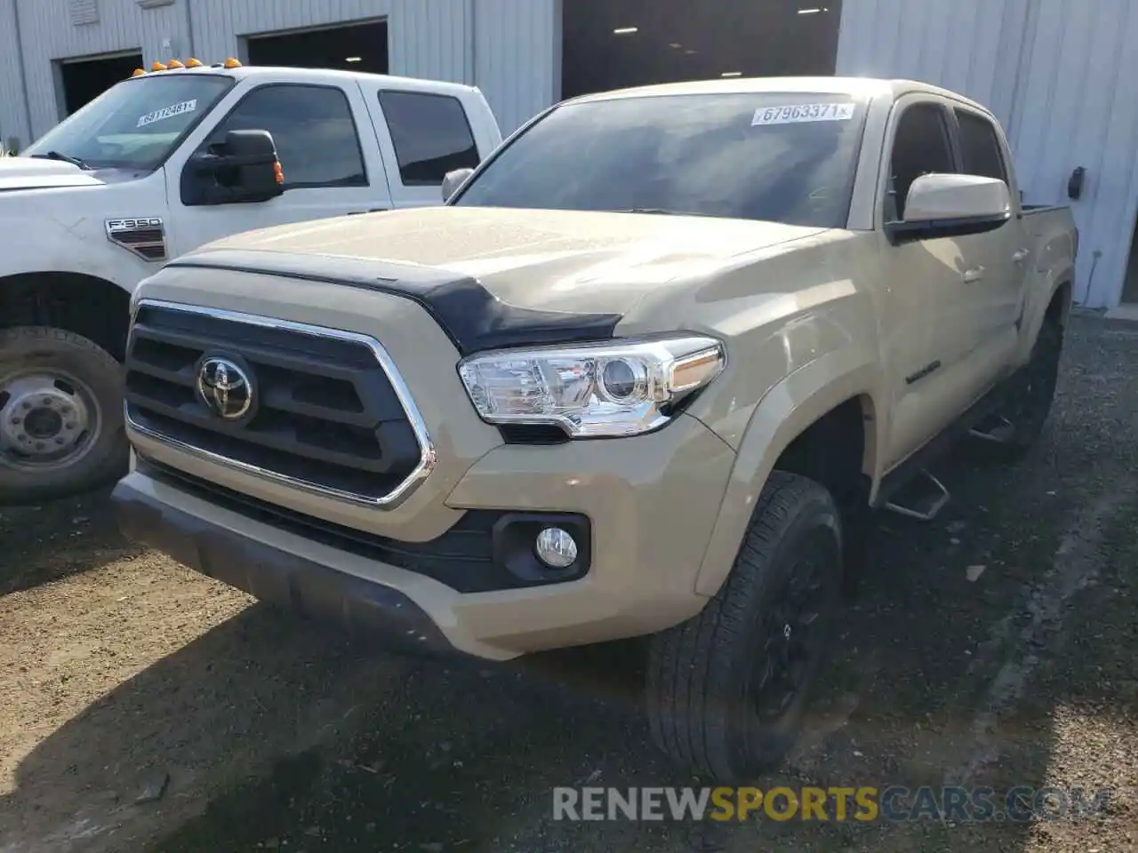 2 Photograph of a damaged car 3TMAZ5CN7LM124881 TOYOTA TACOMA 2020