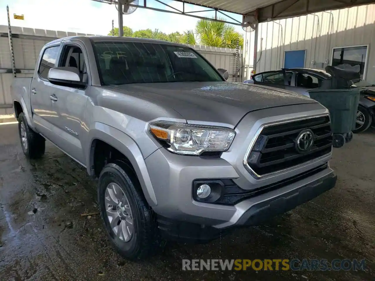 1 Photograph of a damaged car 3TMAZ5CN7LM130891 TOYOTA TACOMA 2020