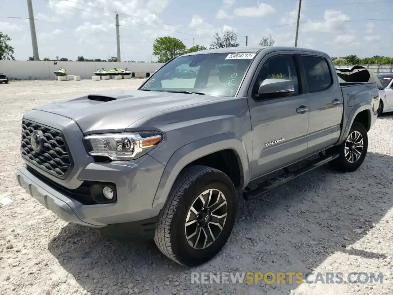 2 Photograph of a damaged car 3TMAZ5CN7LM136691 TOYOTA TACOMA 2020