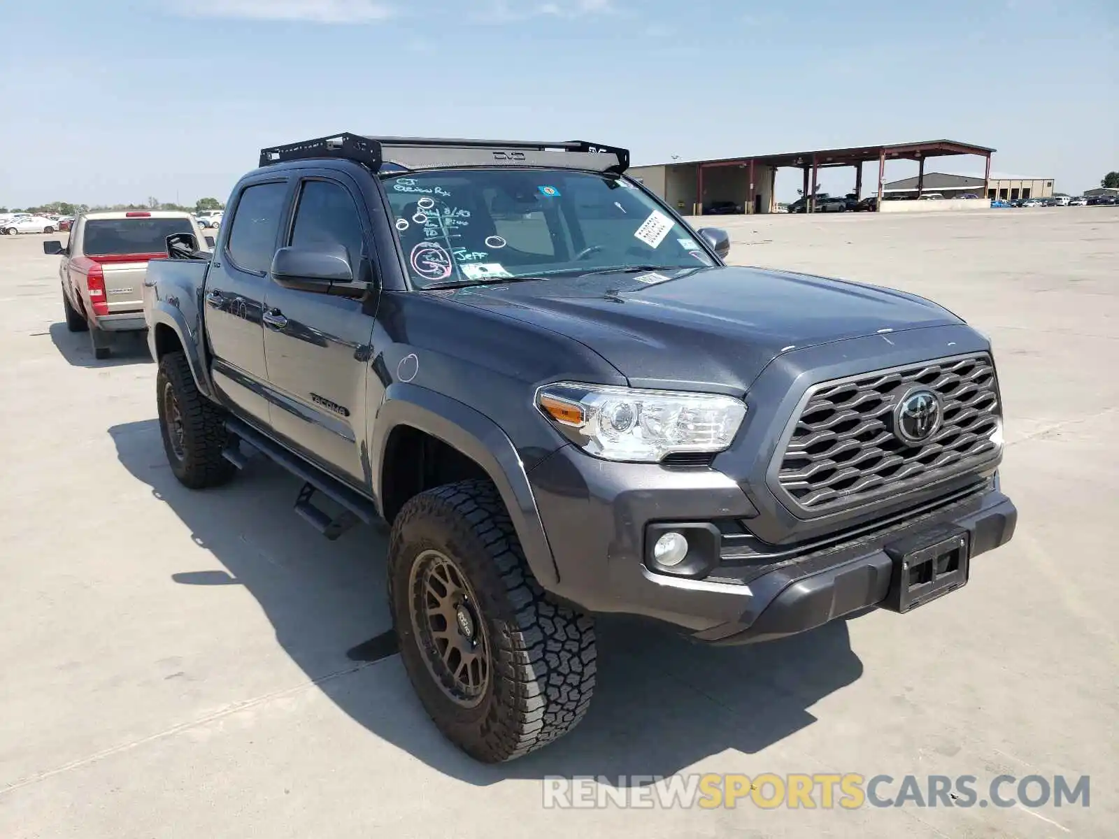 1 Photograph of a damaged car 3TMAZ5CN7LM137775 TOYOTA TACOMA 2020