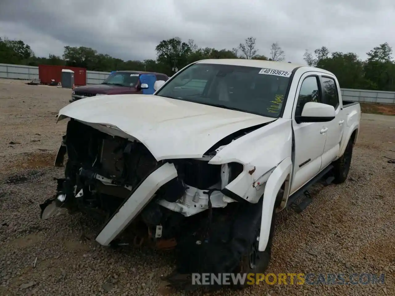 2 Photograph of a damaged car 3TMAZ5CN7LM138943 TOYOTA TACOMA 2020