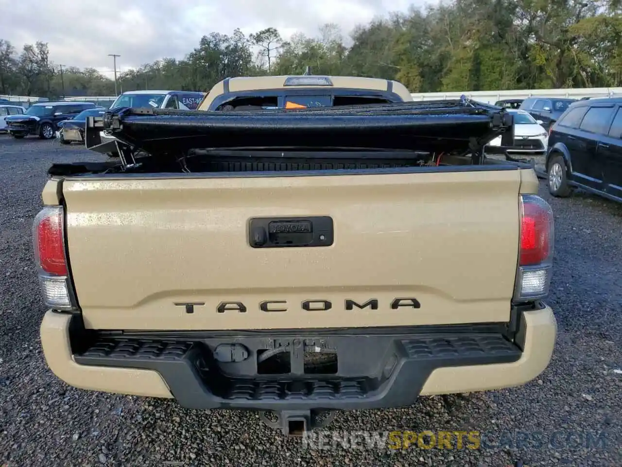 6 Photograph of a damaged car 3TMAZ5CN8LM117065 TOYOTA TACOMA 2020