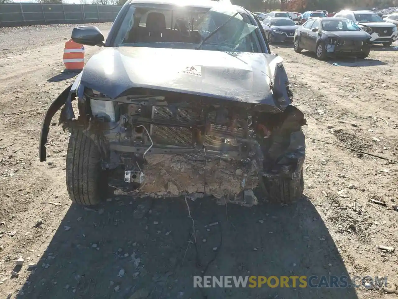 9 Photograph of a damaged car 3TMAZ5CN8LM120578 TOYOTA TACOMA 2020