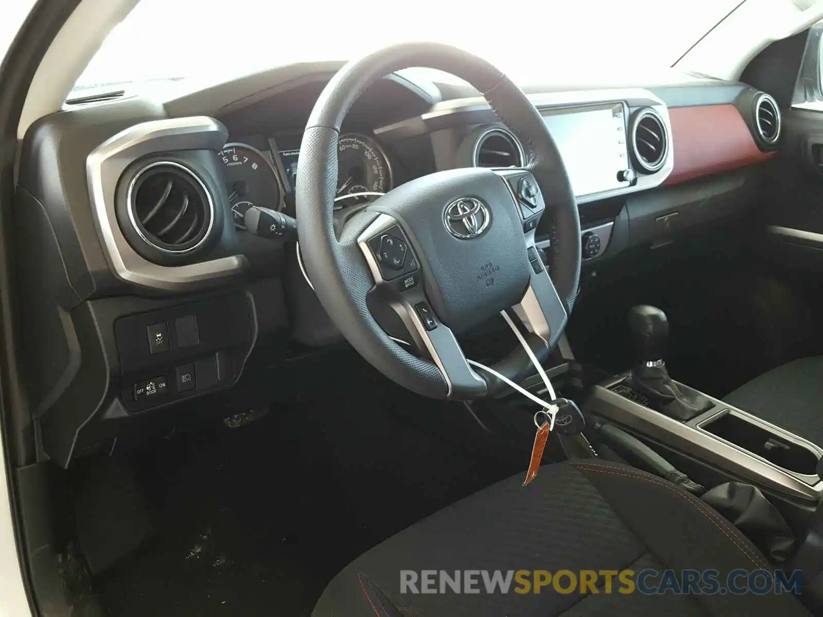 9 Photograph of a damaged car 3TMAZ5CN8LM127465 TOYOTA TACOMA 2020