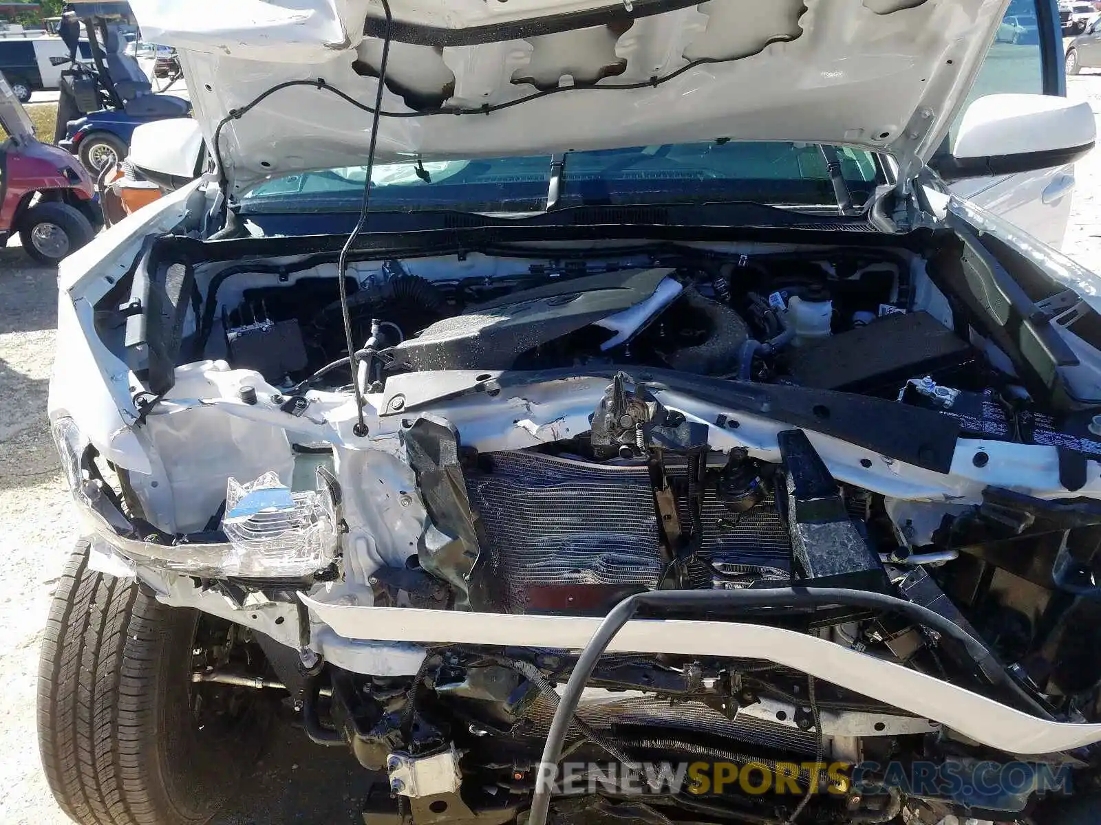 7 Photograph of a damaged car 3TMAZ5CN9LM118080 TOYOTA TACOMA 2020