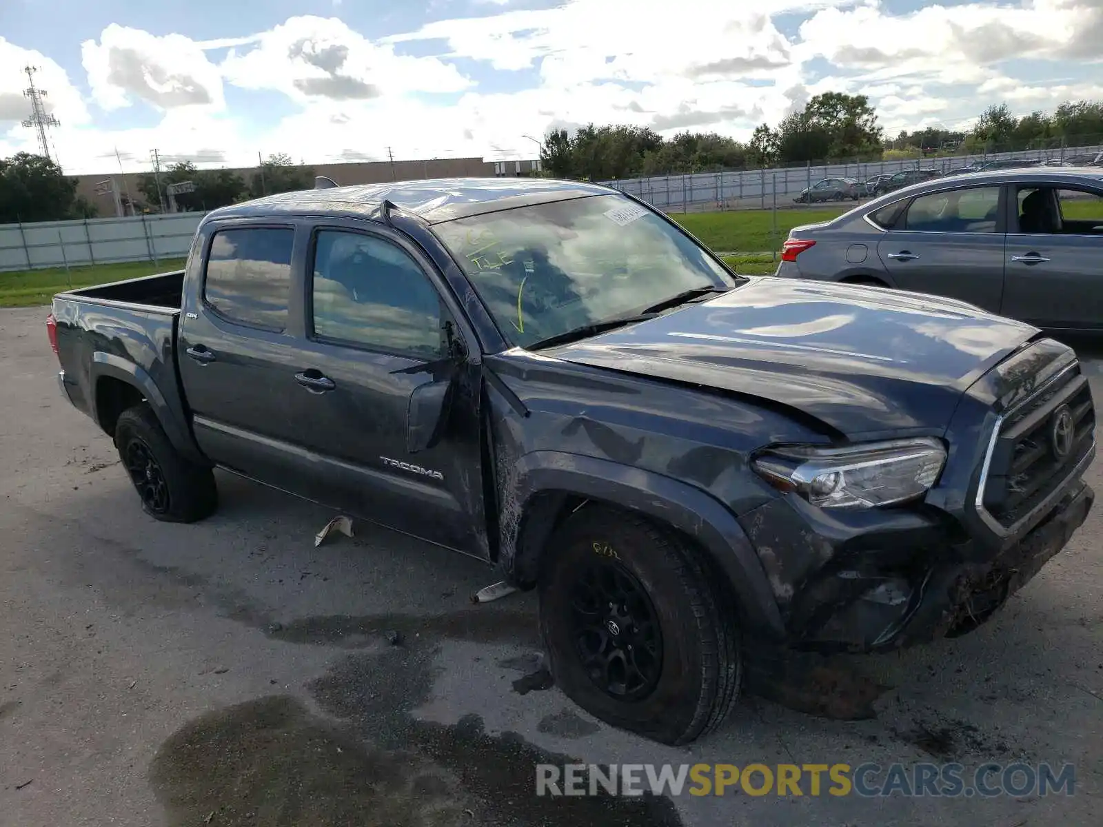 9 Photograph of a damaged car 3TMAZ5CN9LM119360 TOYOTA TACOMA 2020