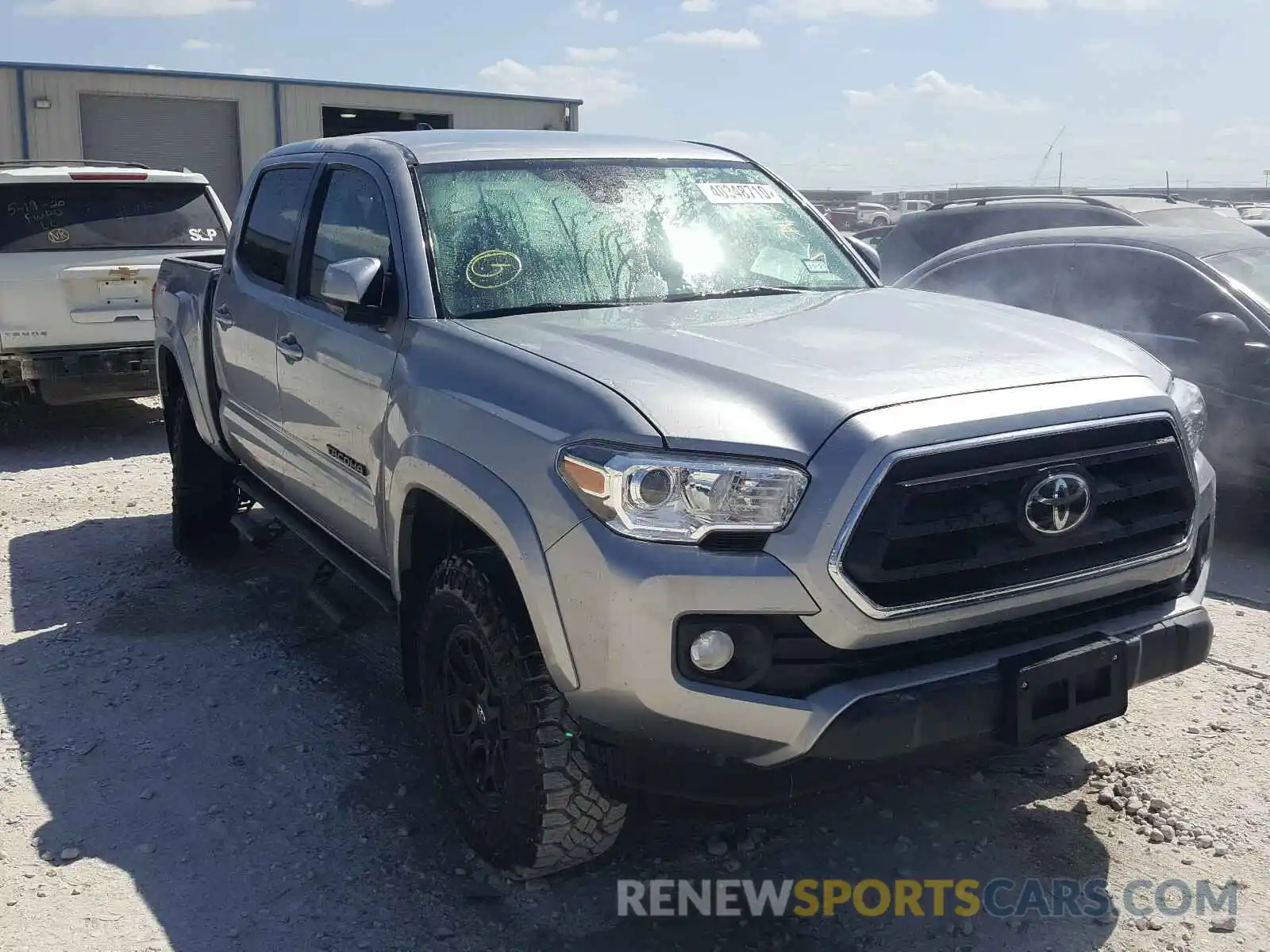 1 Photograph of a damaged car 3TMAZ5CN9LM119522 TOYOTA TACOMA 2020