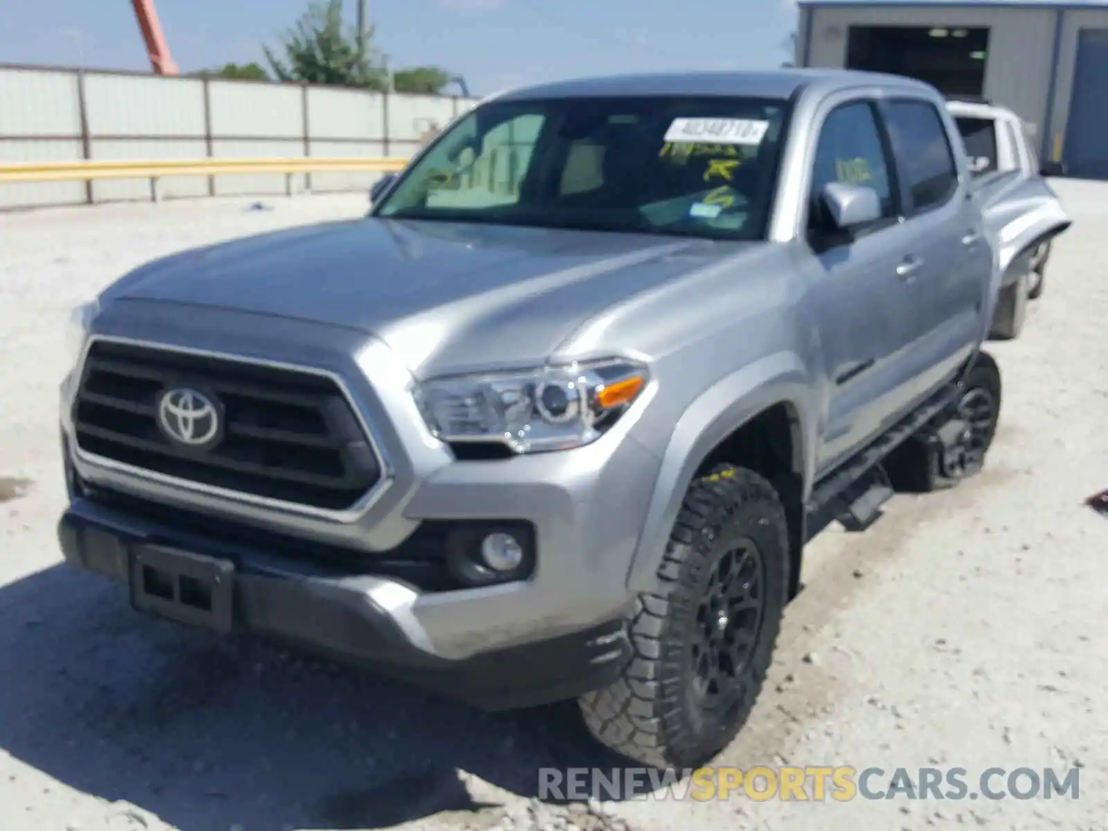 2 Photograph of a damaged car 3TMAZ5CN9LM119522 TOYOTA TACOMA 2020