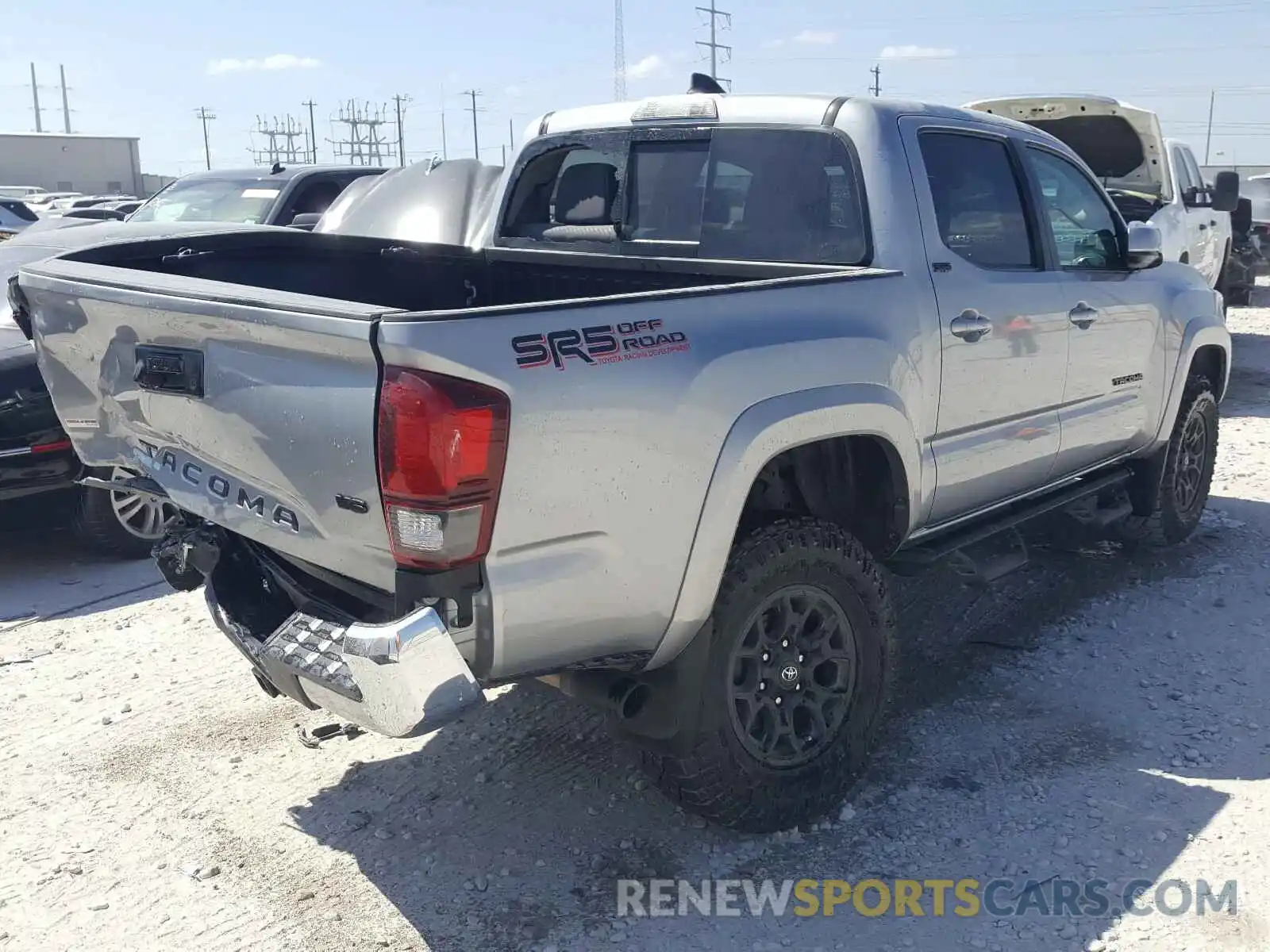 4 Photograph of a damaged car 3TMAZ5CN9LM119522 TOYOTA TACOMA 2020