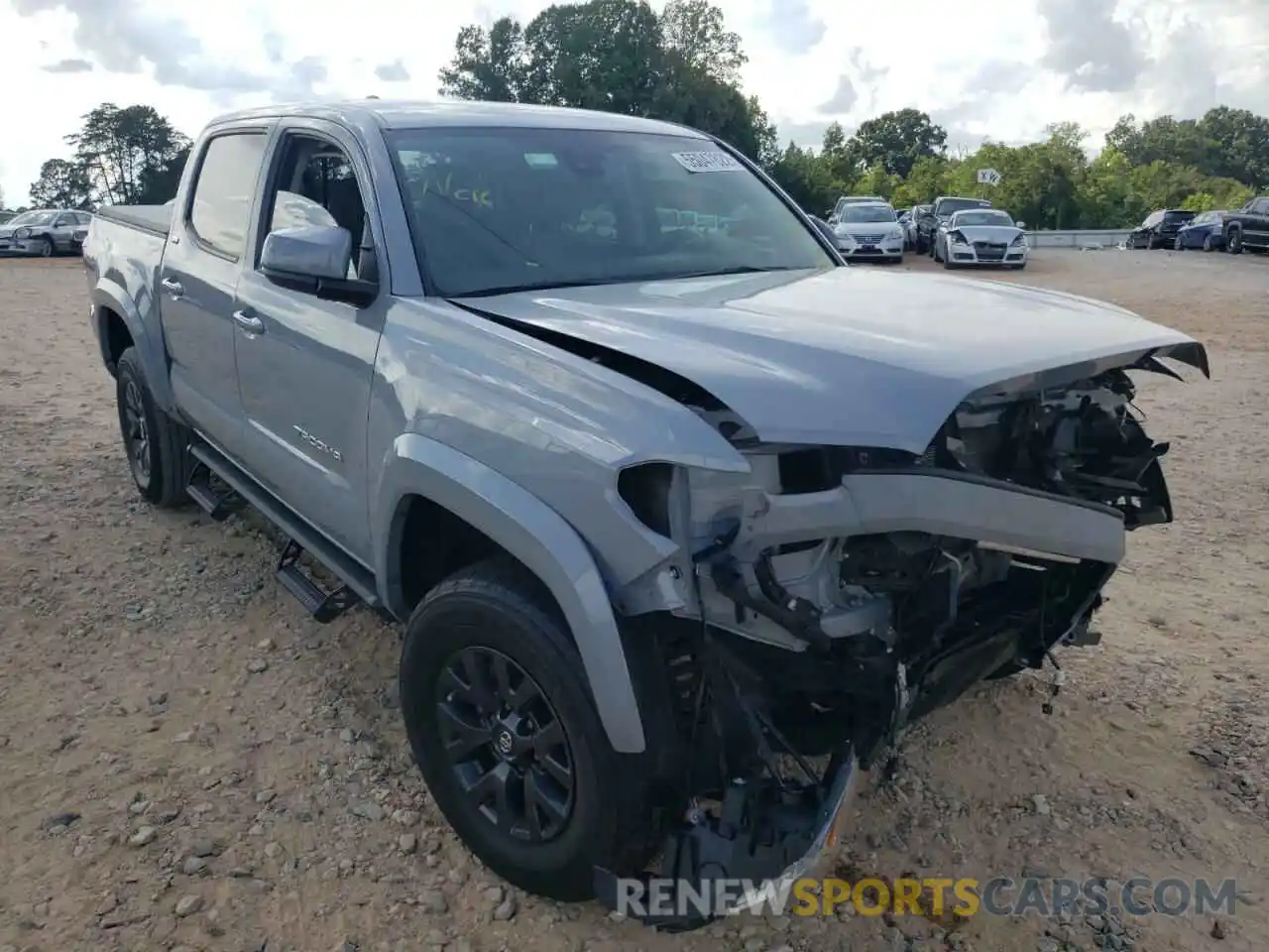 1 Photograph of a damaged car 3TMAZ5CN9LM120072 TOYOTA TACOMA 2020