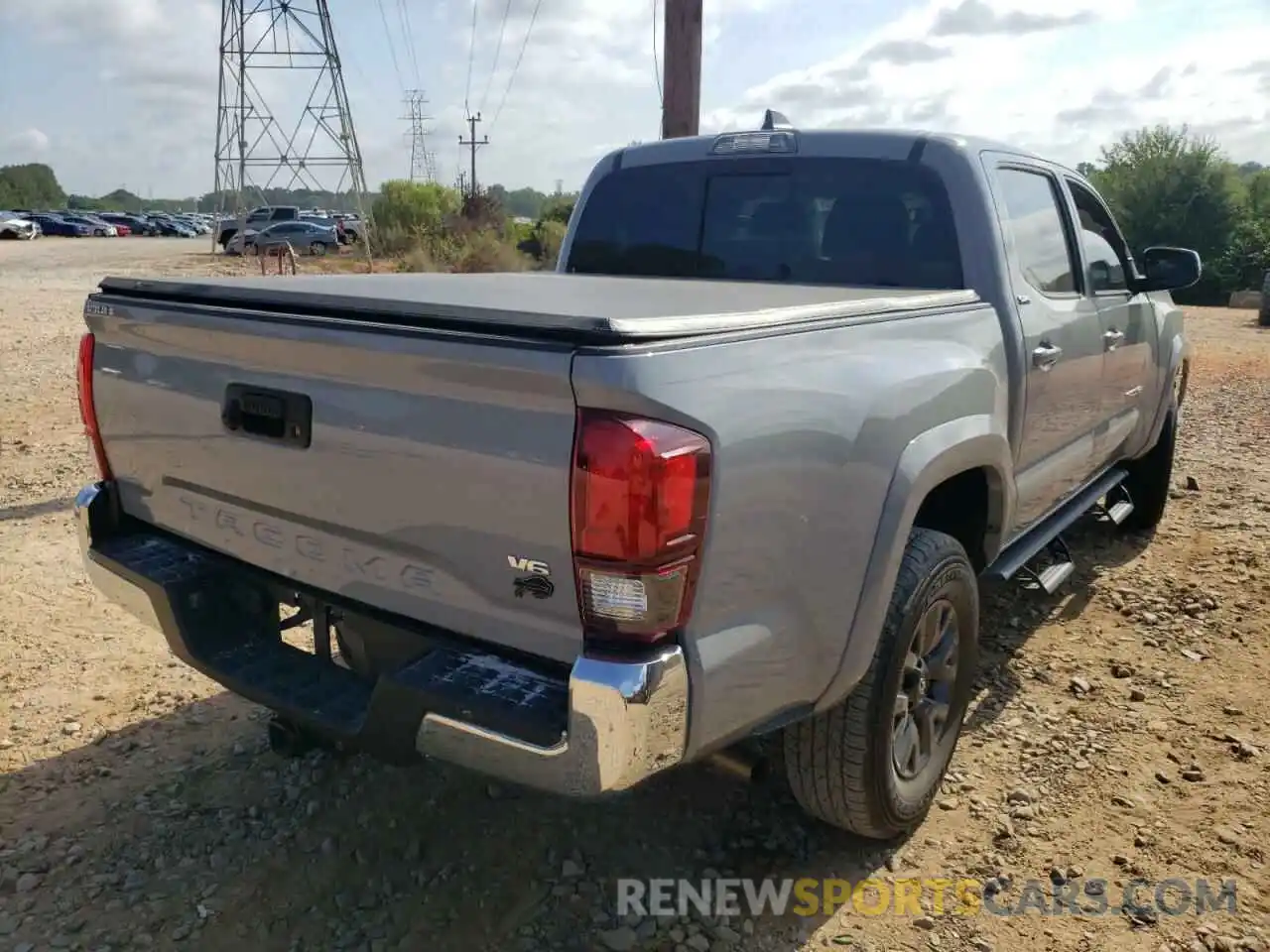 4 Photograph of a damaged car 3TMAZ5CN9LM120072 TOYOTA TACOMA 2020