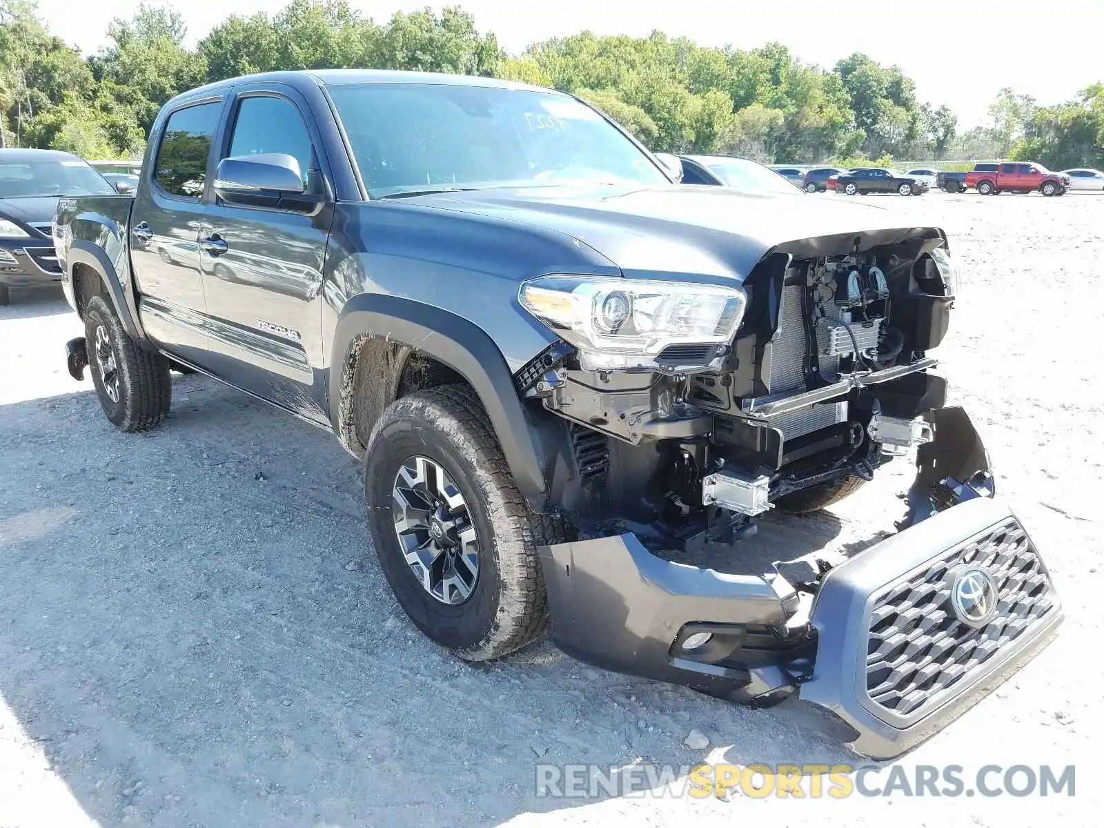 1 Photograph of a damaged car 3TMAZ5CN9LM121299 TOYOTA TACOMA 2020