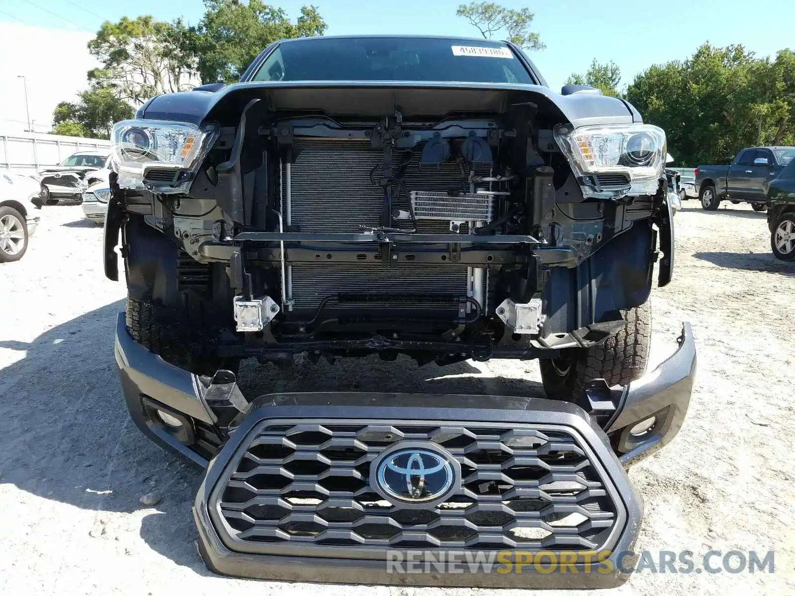 9 Photograph of a damaged car 3TMAZ5CN9LM121299 TOYOTA TACOMA 2020