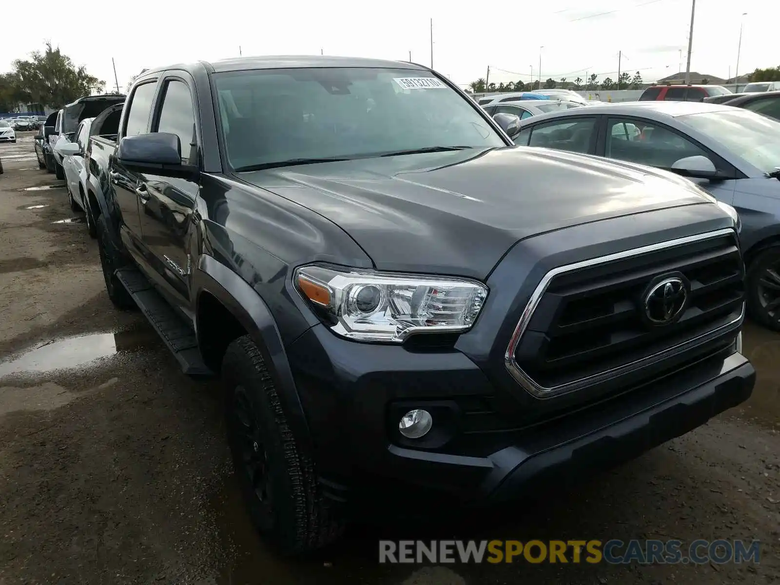 1 Photograph of a damaged car 3TMAZ5CN9LM121478 TOYOTA TACOMA 2020