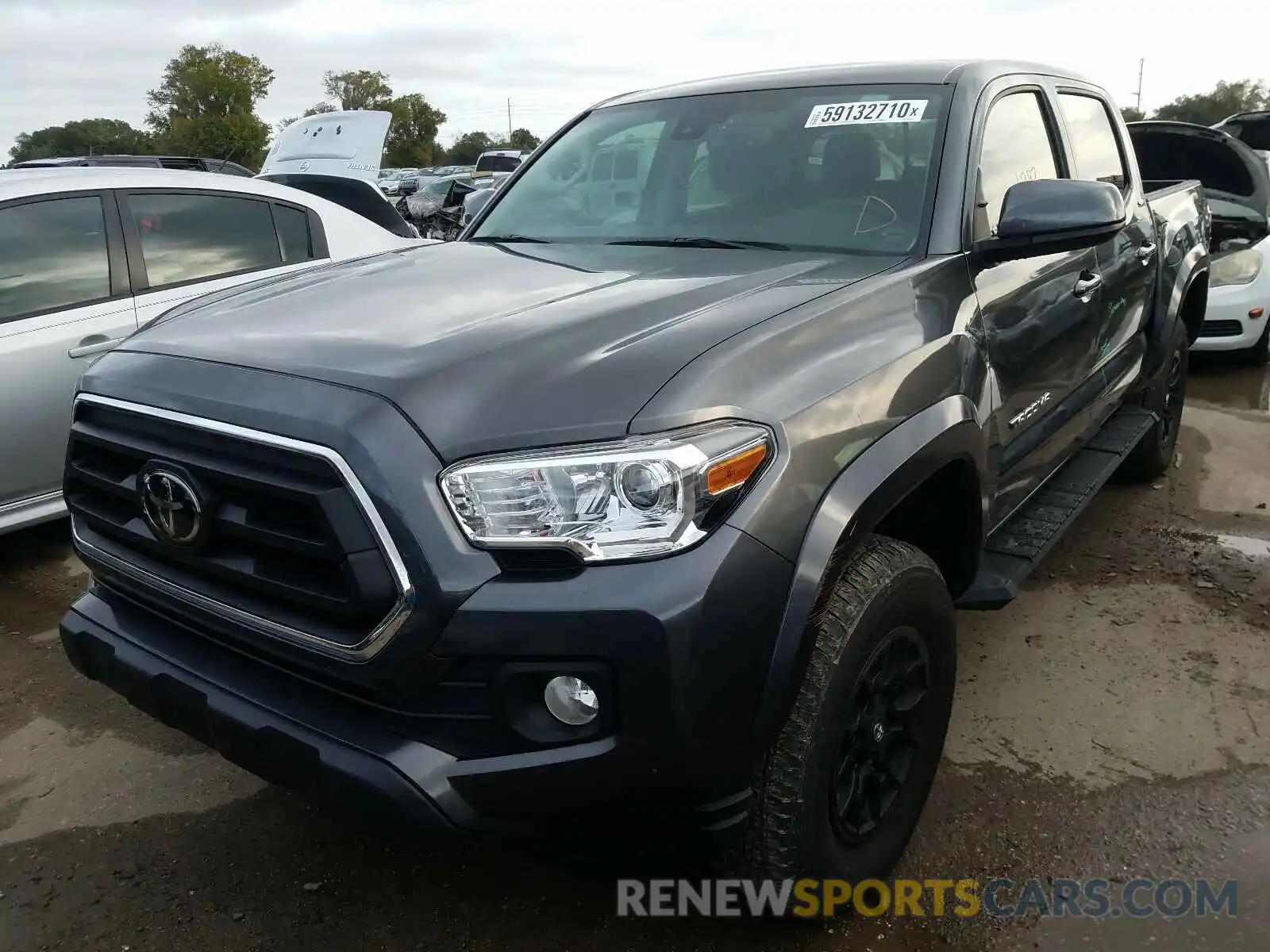 2 Photograph of a damaged car 3TMAZ5CN9LM121478 TOYOTA TACOMA 2020