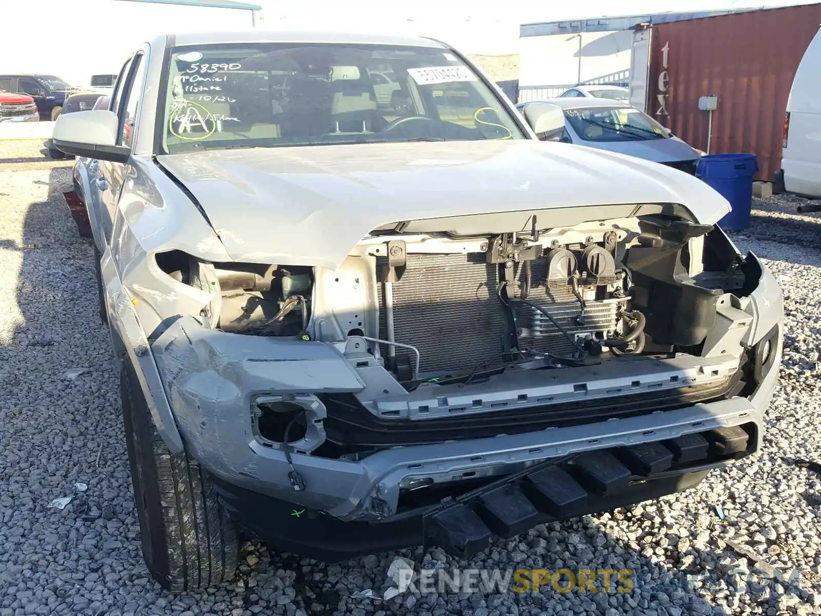 9 Photograph of a damaged car 3TMAZ5CN9LM123618 TOYOTA TACOMA 2020